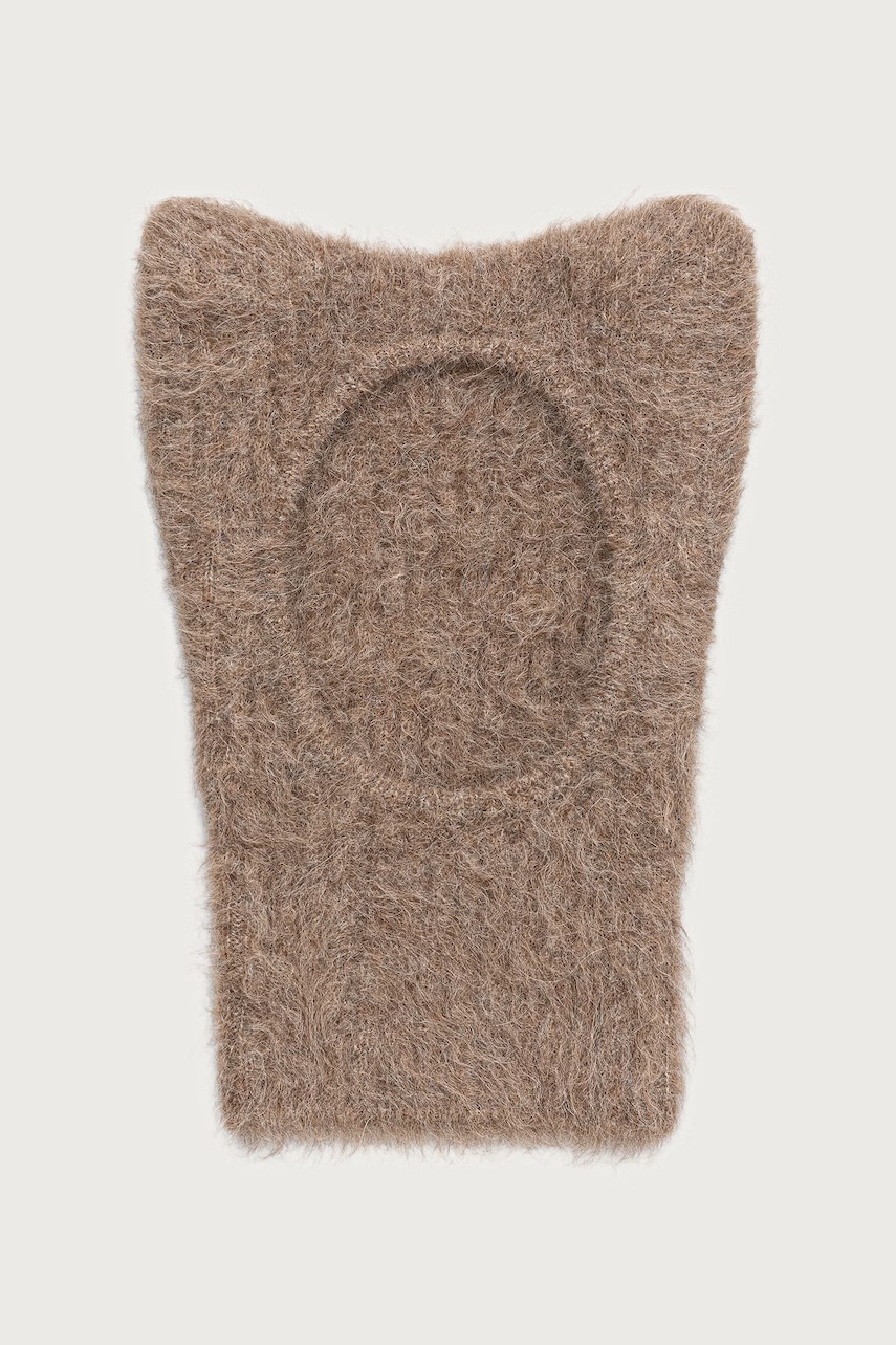Maison Kitsuné Fox Ears kominiarka z wełną alpaki