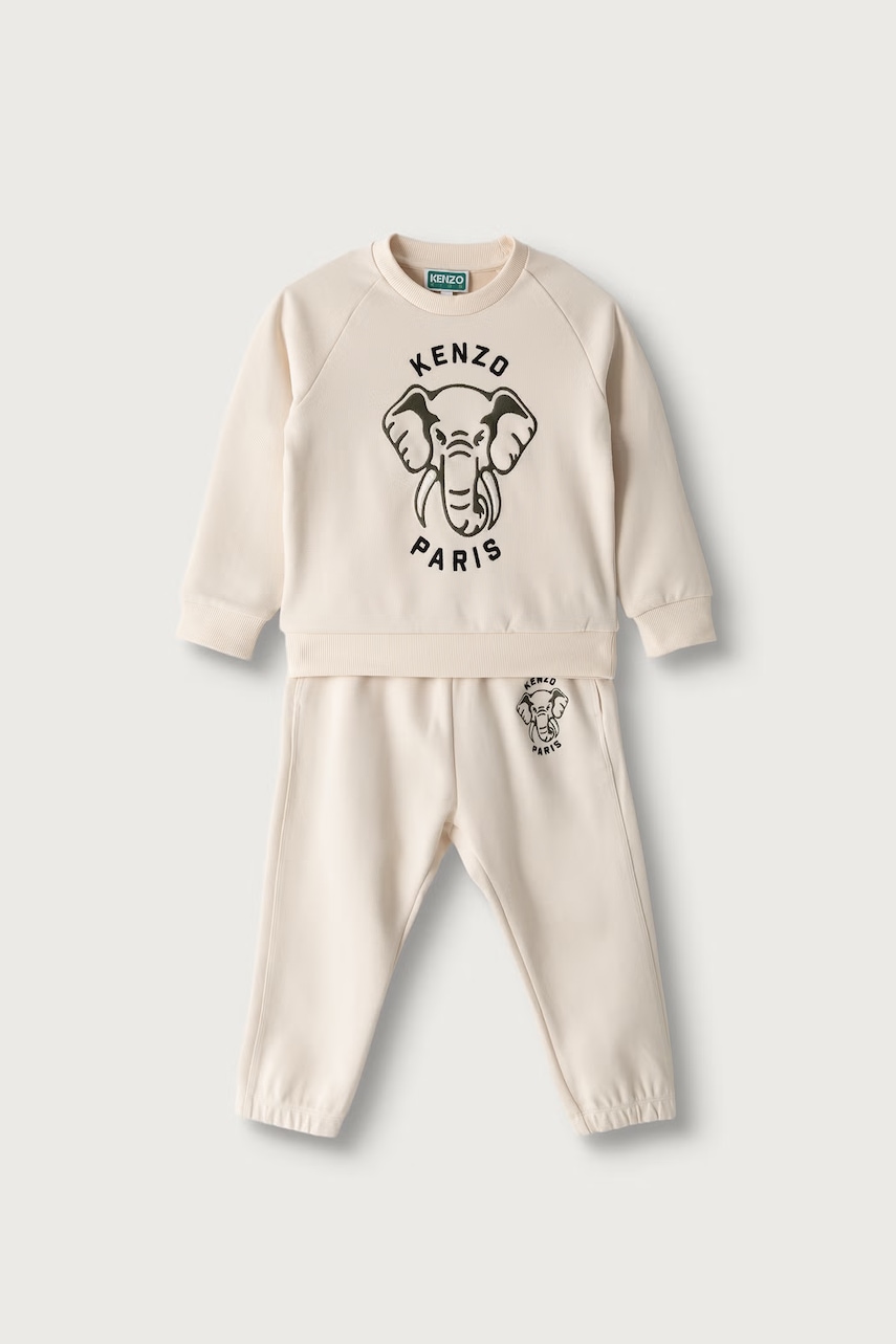 Kenzo Kids compleu de trening pentru bebeluși cu bumbac