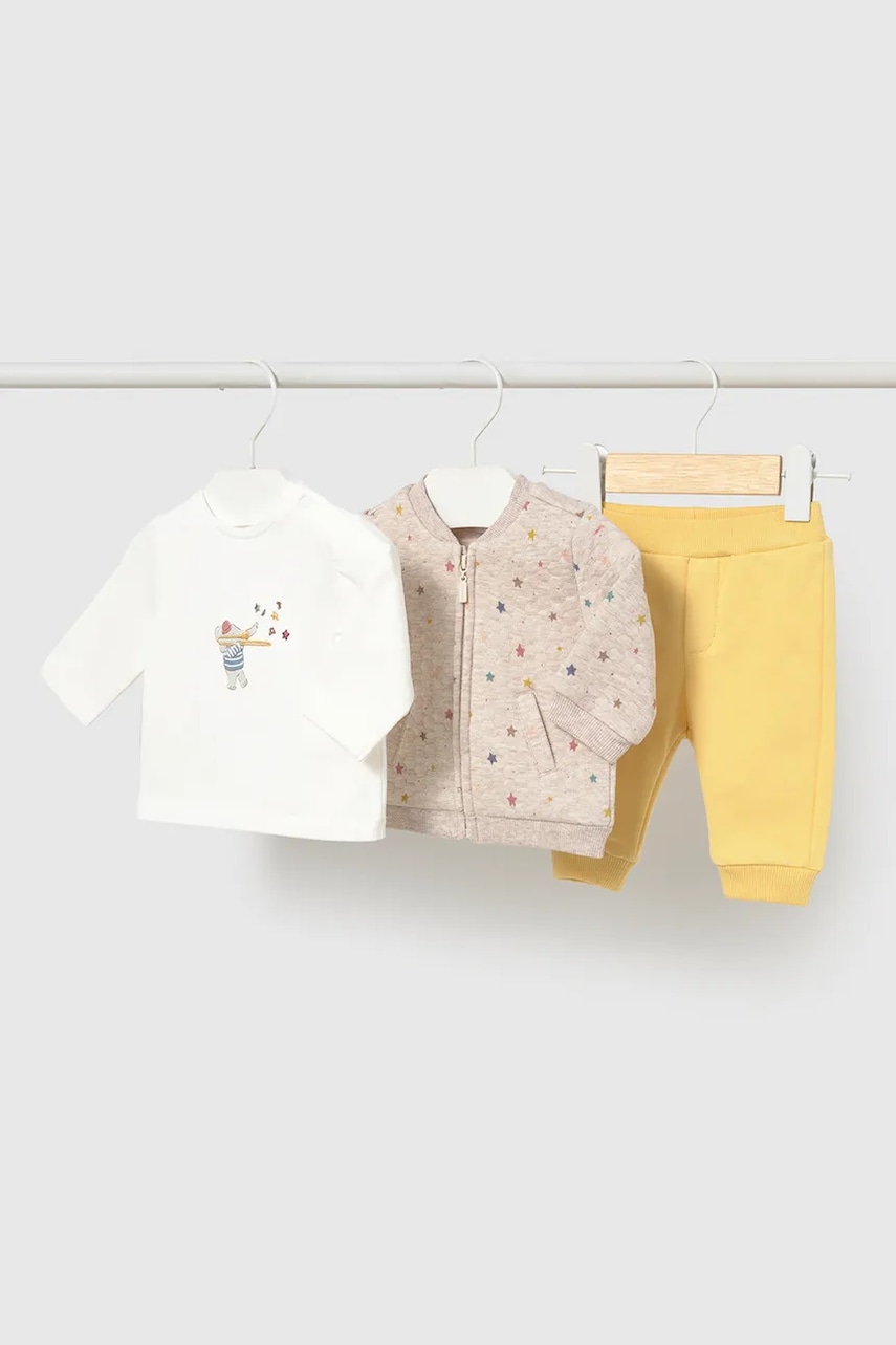 Mayoral Newborn  komplet trenirka za bebe s pamukom