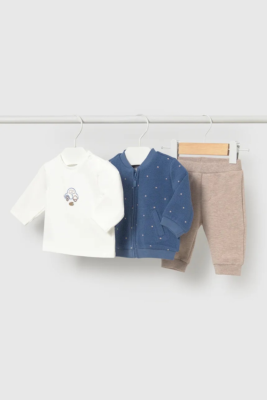 Mayoral Newborn  komplet trenirka za bebe s pamukom