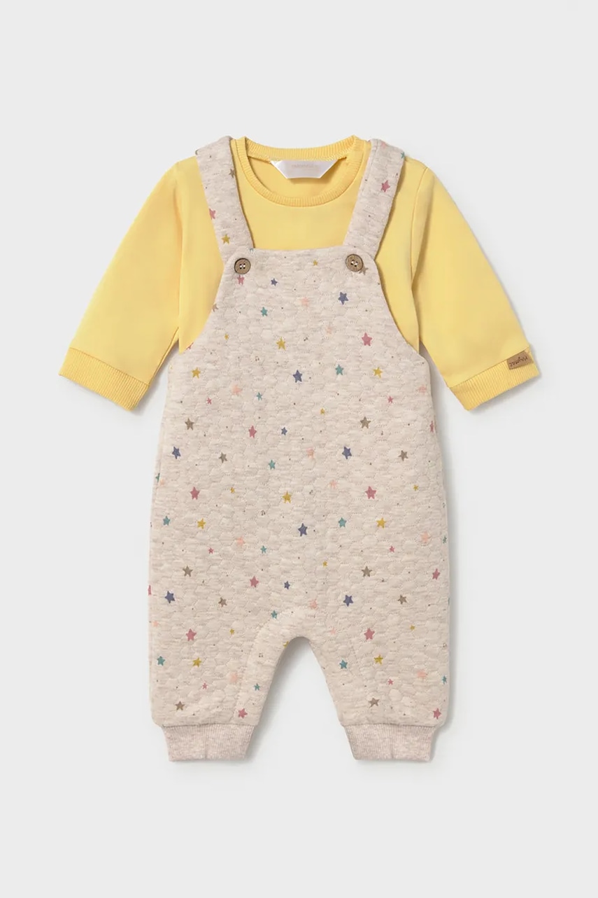 Mayoral Newborn  komplet trenirka za bebe od pamuka s elastanom