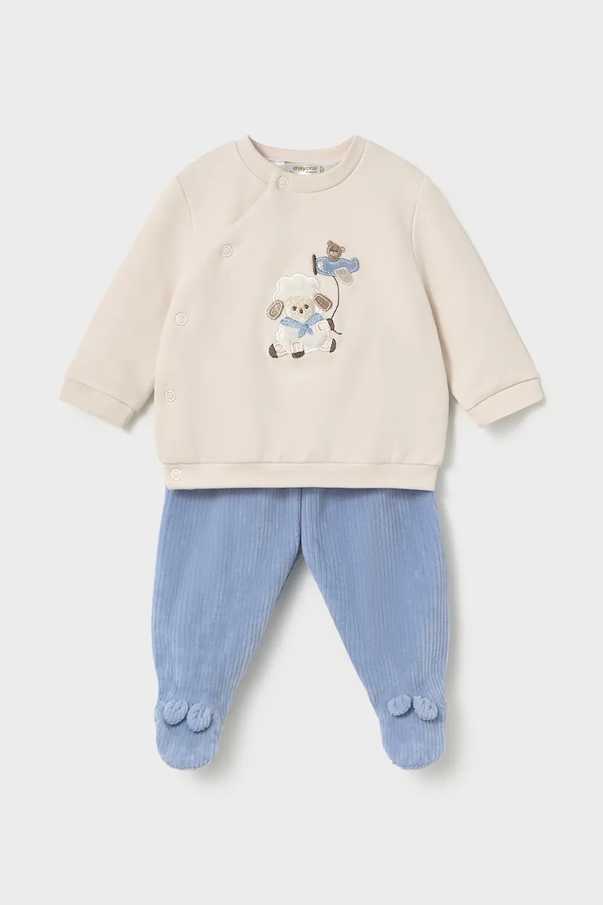 Mayoral Newborn komplet trenirka za bebe s pamukom
