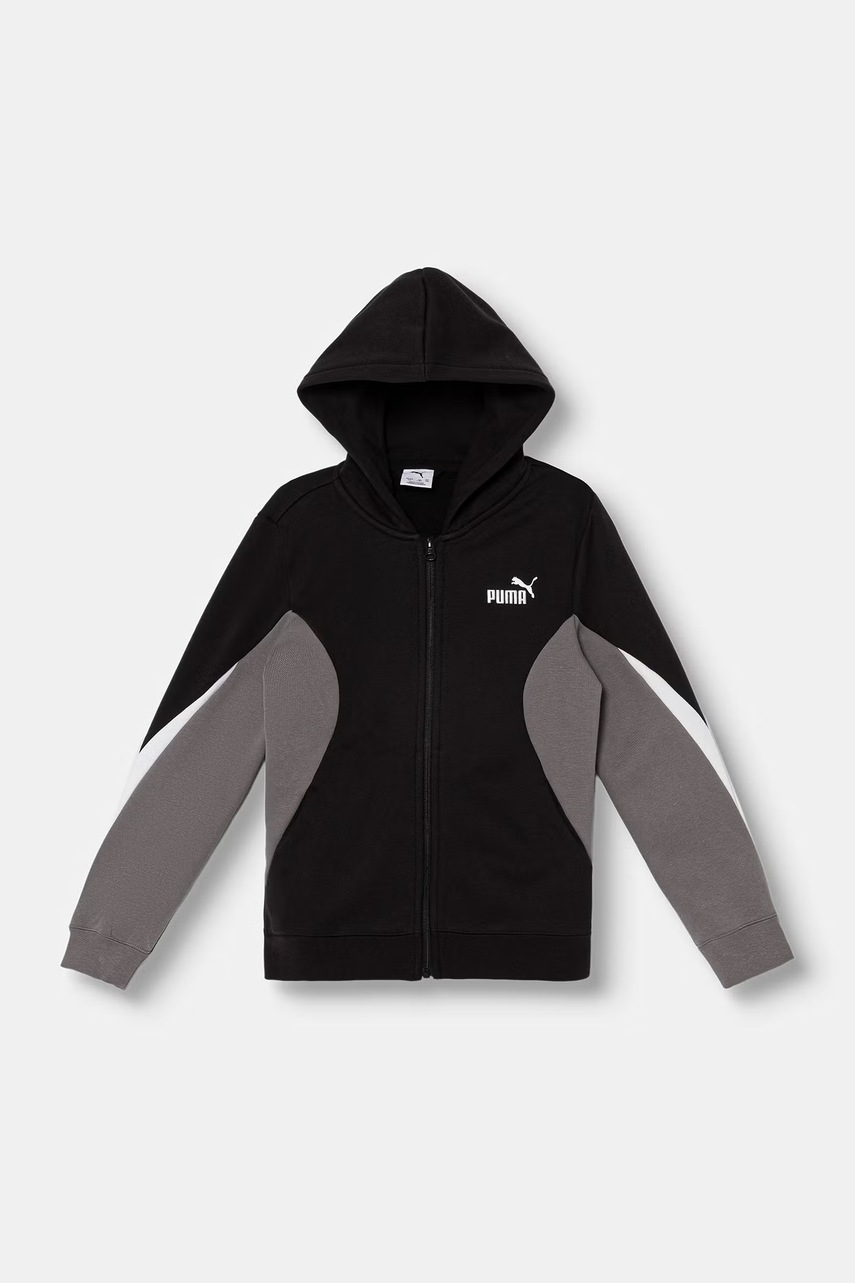 Puma спортивний костюм дитячий з бавовною ESS BLOCK Full-Zip Sweat Suit
