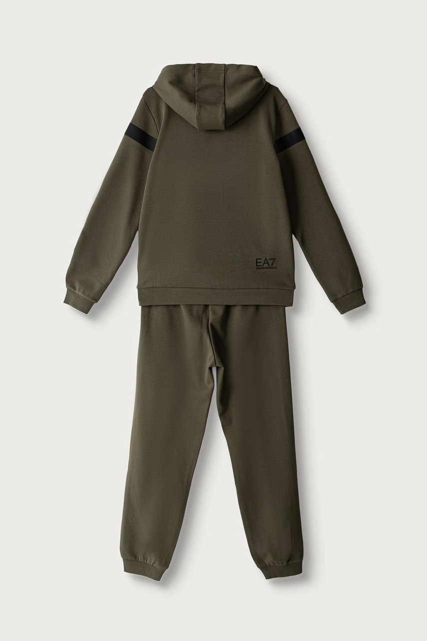 EA7 Emporio Armani  спортен комплект анцуг за деца с памук