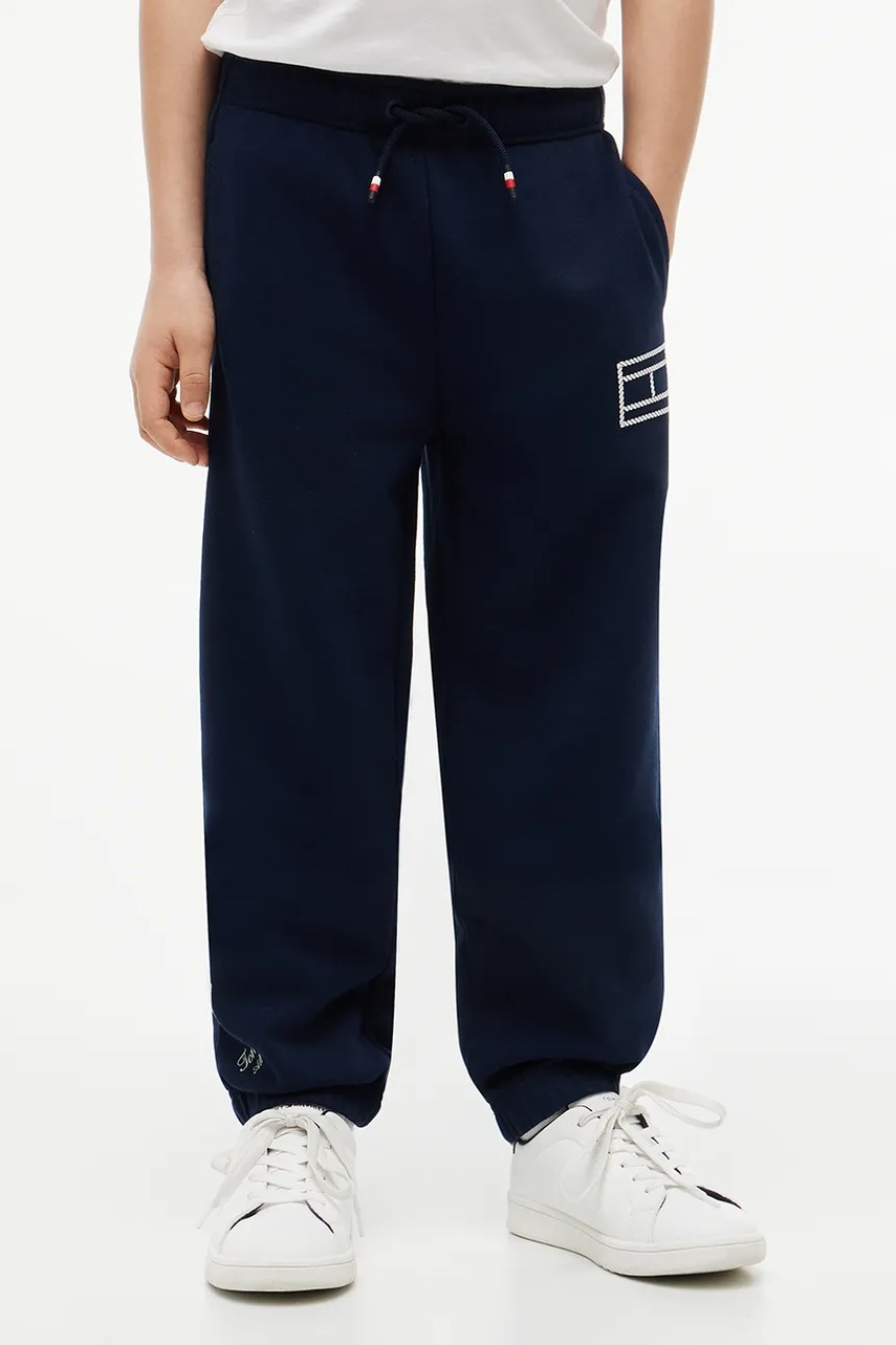 Tommy Hilfiger teplákové nohavice detské bavlnené