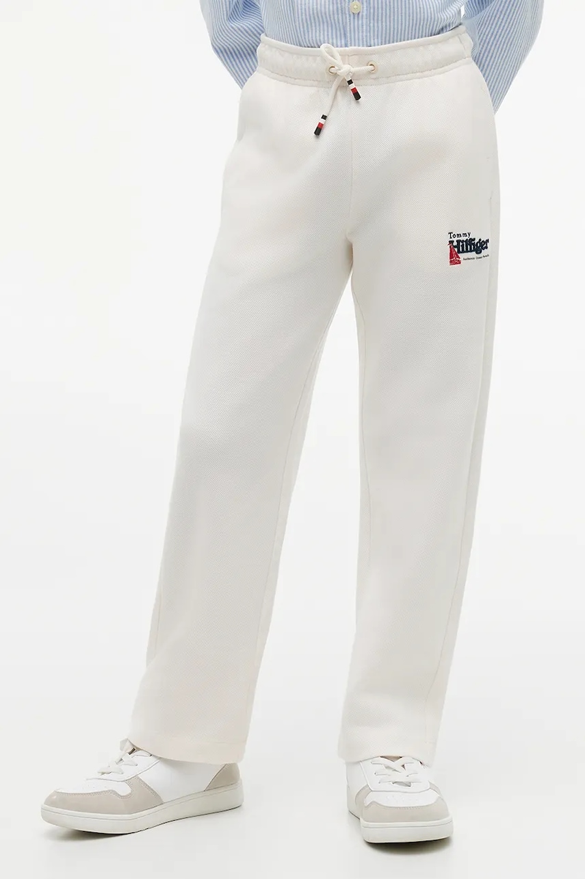 Tommy Hilfiger teplákové nohavice detské bavlnené