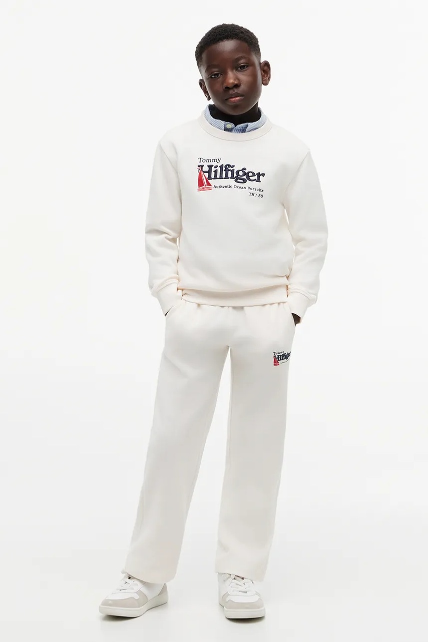 Tommy Hilfiger teplákové nohavice detské bavlnené