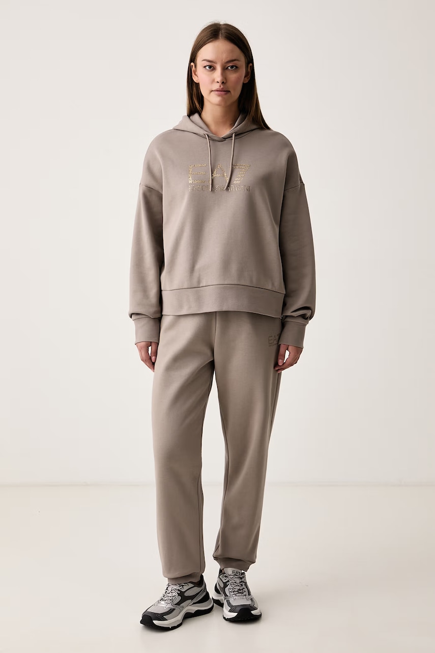 EA7 Emporio Armani compleu de trening pentru femei cu bumbac