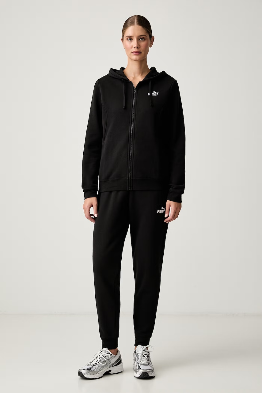 Puma komplet dresowy damski z bawełną