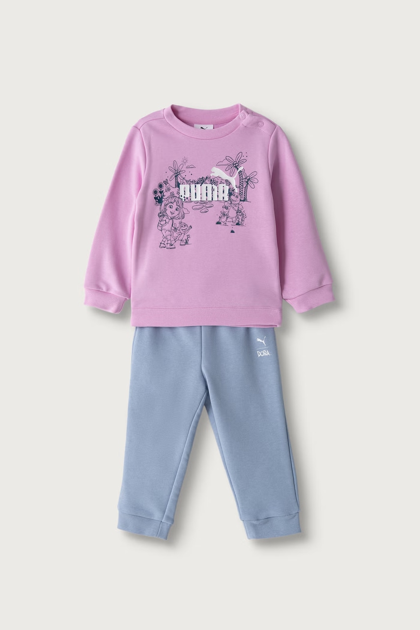 Puma  tepláková detská s bavlnou  X DORA MINICATS Set