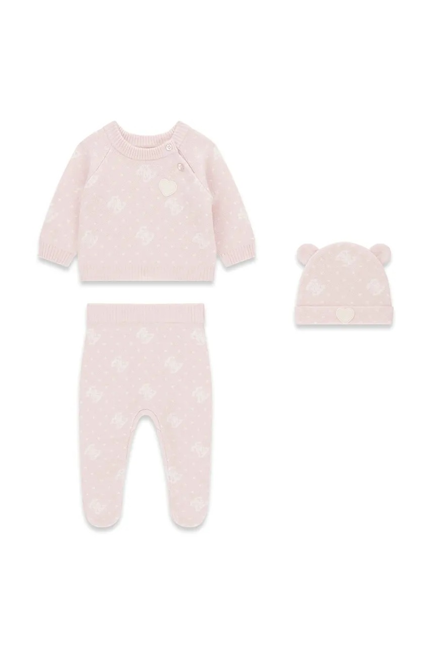 Guess komplet za bebe s dodatkom vune
