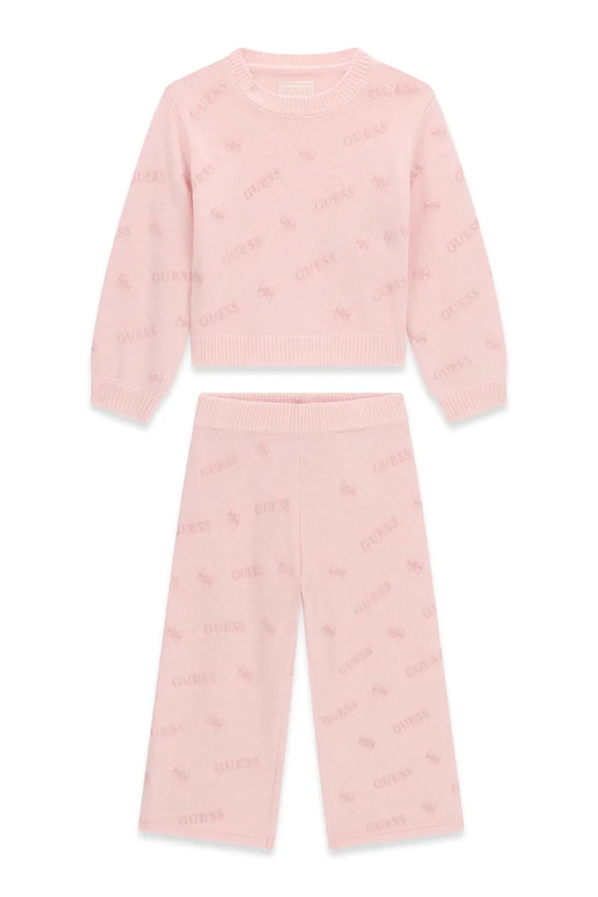 Guess  compleu pentru copii cu amestec de lana