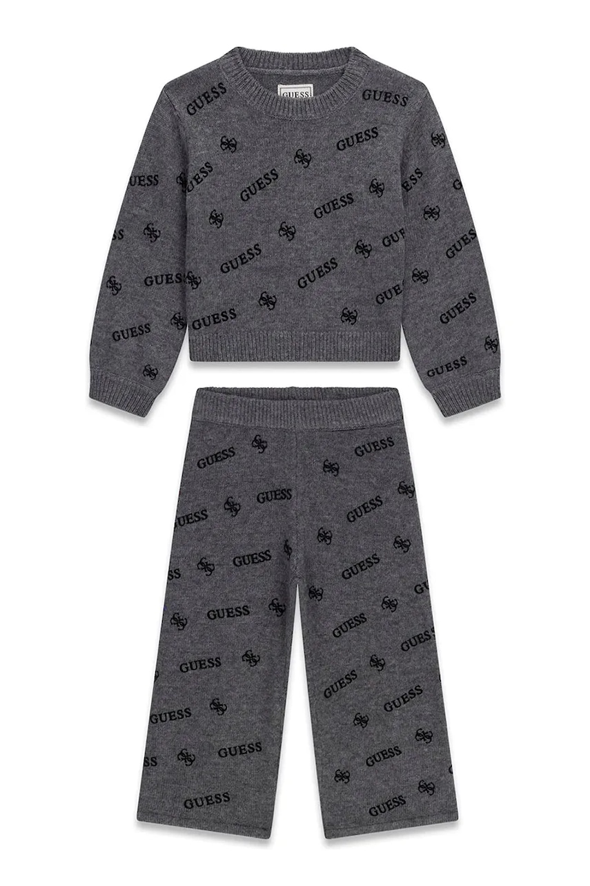 Guess  compleu pentru copii cu amestec de lana