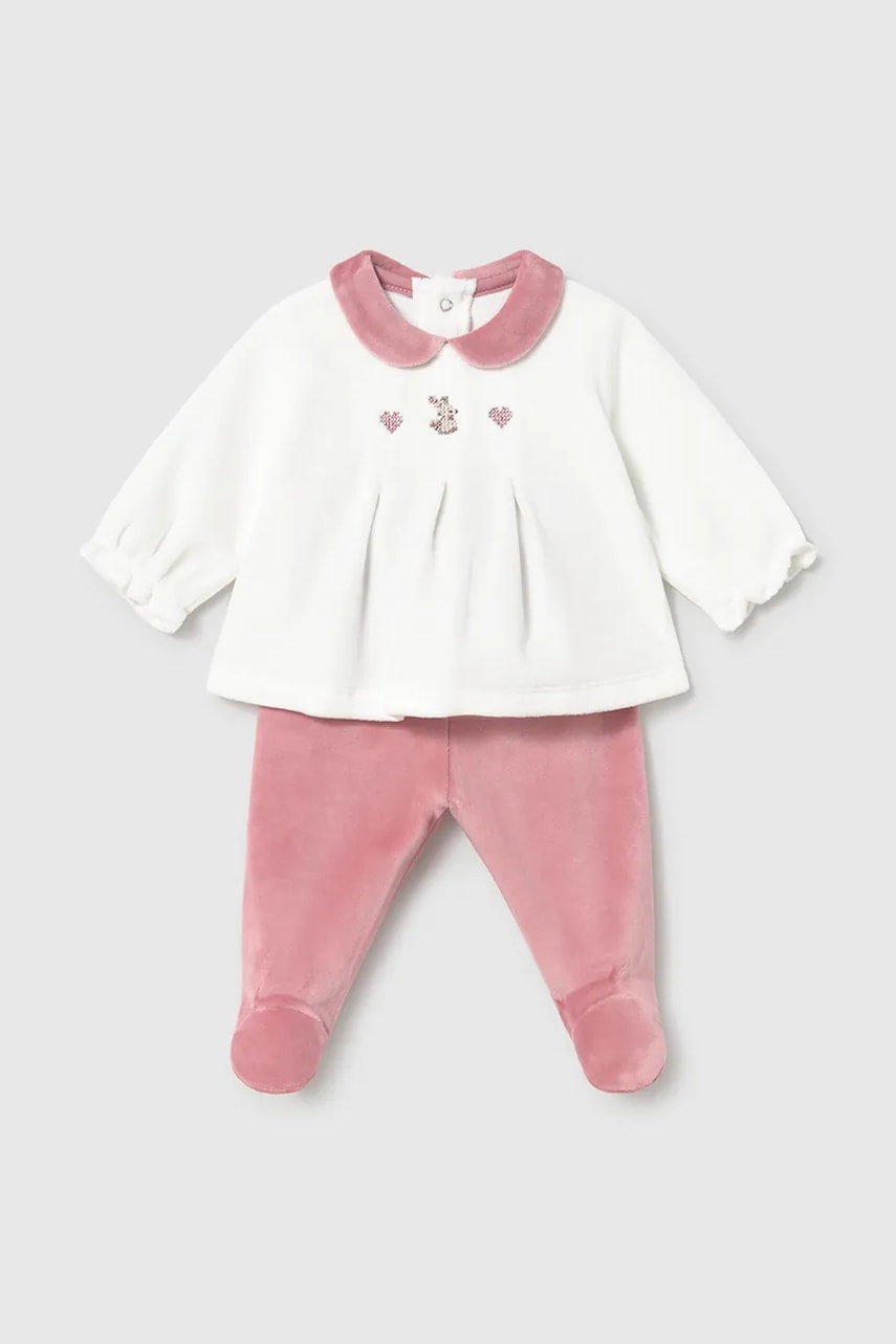 Mayoral Newborn  komplet za bebe od velura