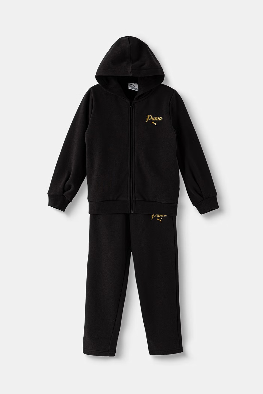 Puma tepláková detská s bavlnou ESS SCRIPT Sweat Suit