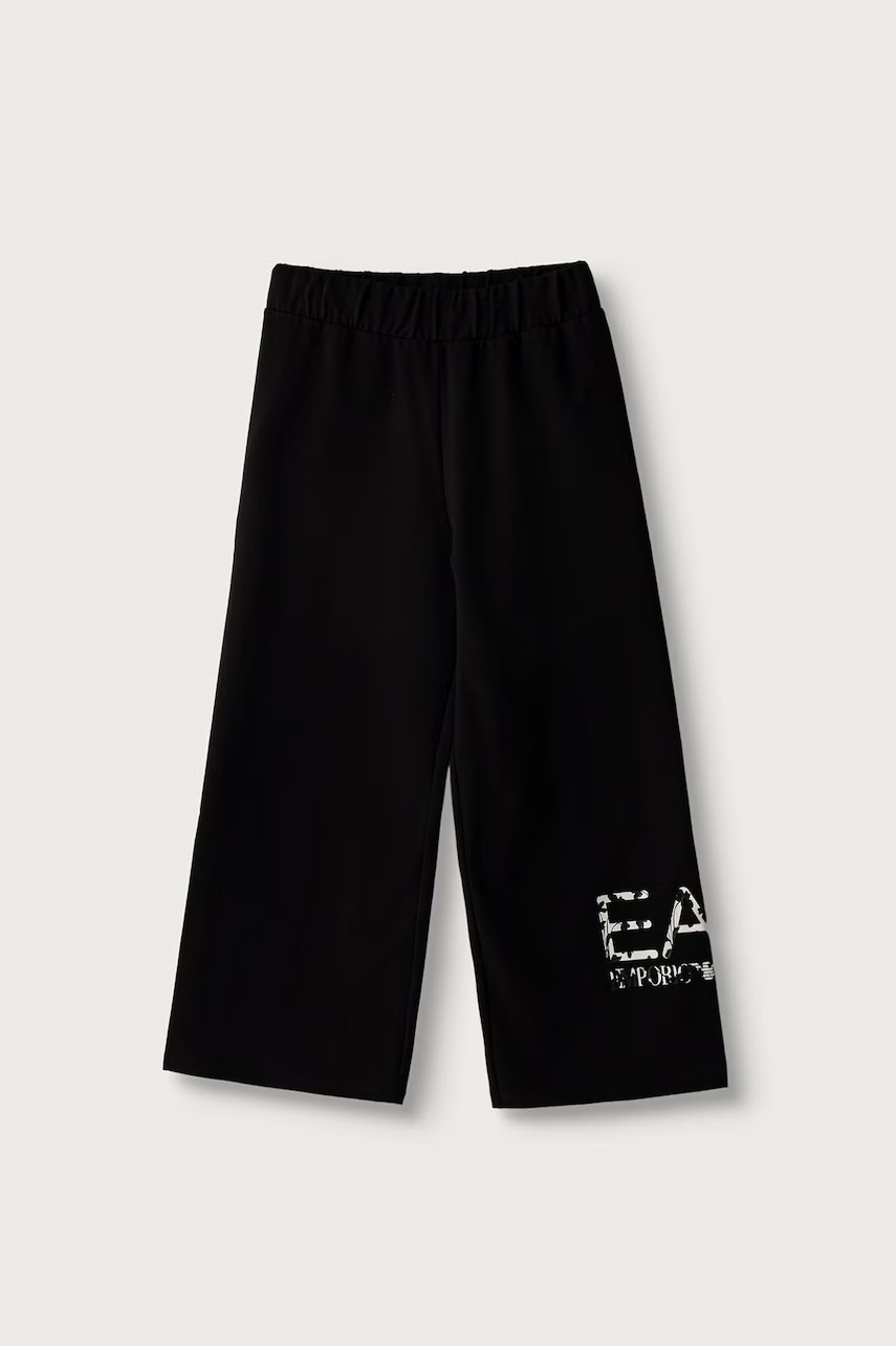 EA7 Emporio Armani pantaloni de trening pentru copii din bumbac cu elastan