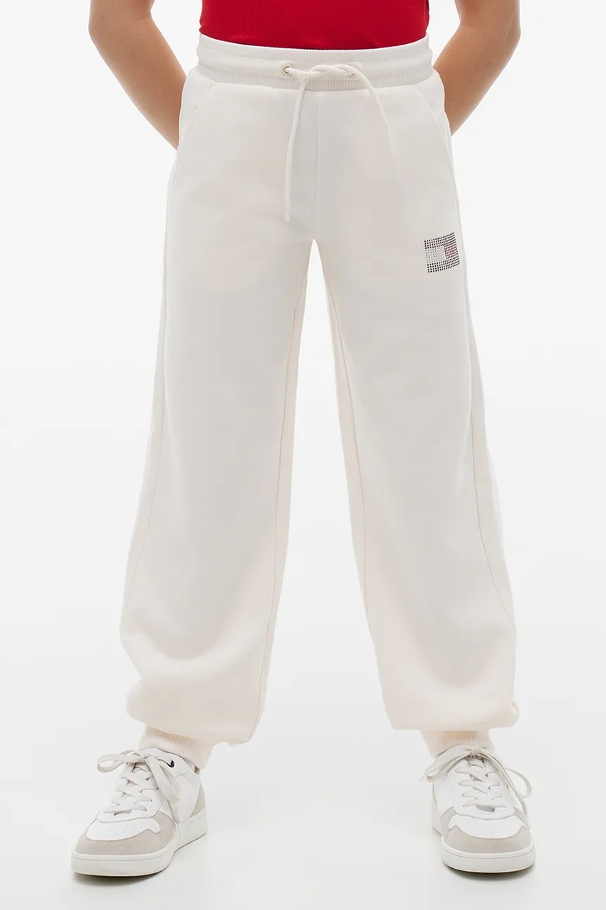 Tommy Hilfiger pantaloni de trening pentru copii cu bumbac