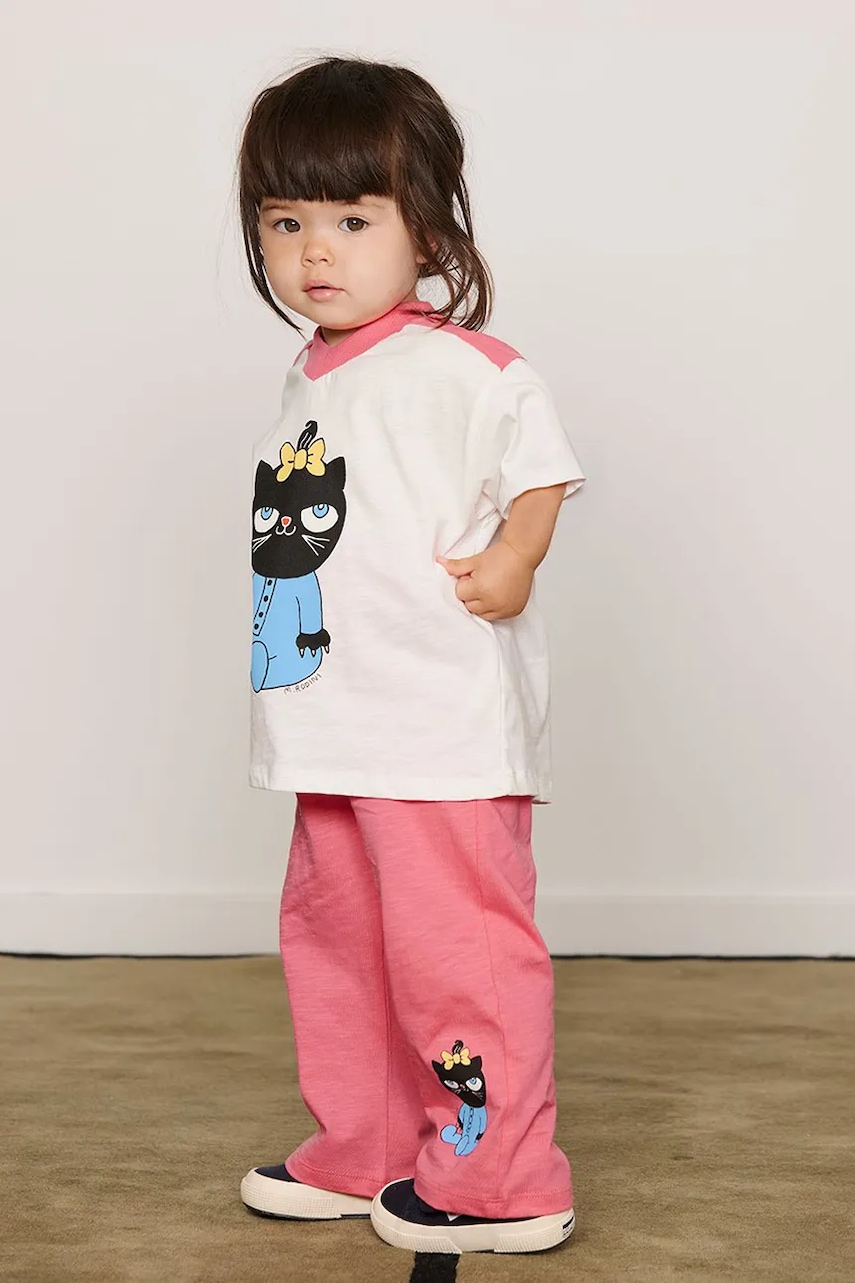 Mini Rodini  compleu pentru copii, din bumbac Cat