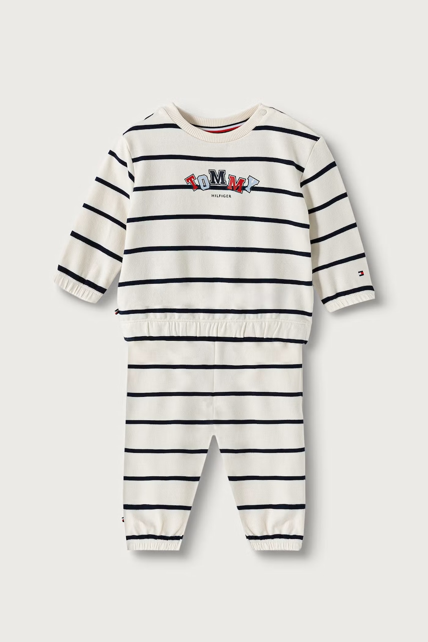 Tommy Hilfiger compleu de trening pentru copii din bumbac cu elastan