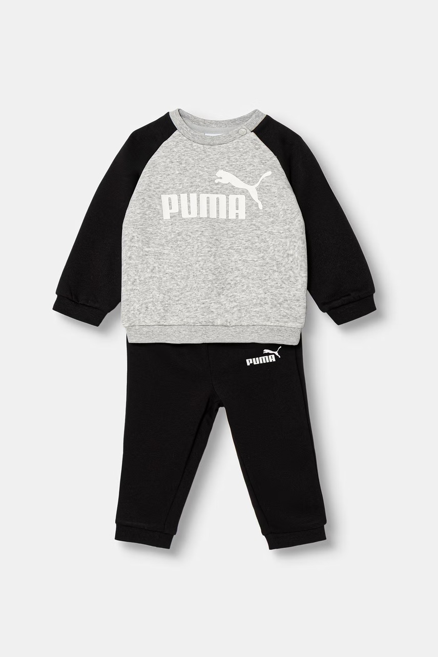 Puma φόρμα παιδική με βαμβάκι MINICATS ESS Raglan Crew Se