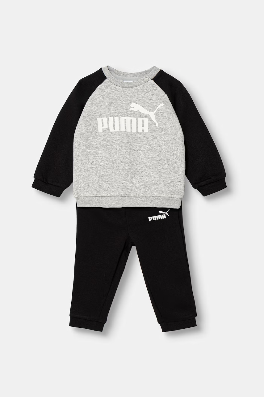 Puma φόρμα παιδική με βαμβάκι MINICATS ESS Raglan Crew Se