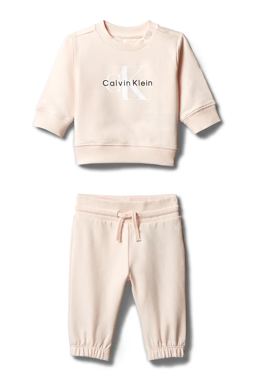 Calvin Klein Jeans compleu de trening pentru copii cu bumbac