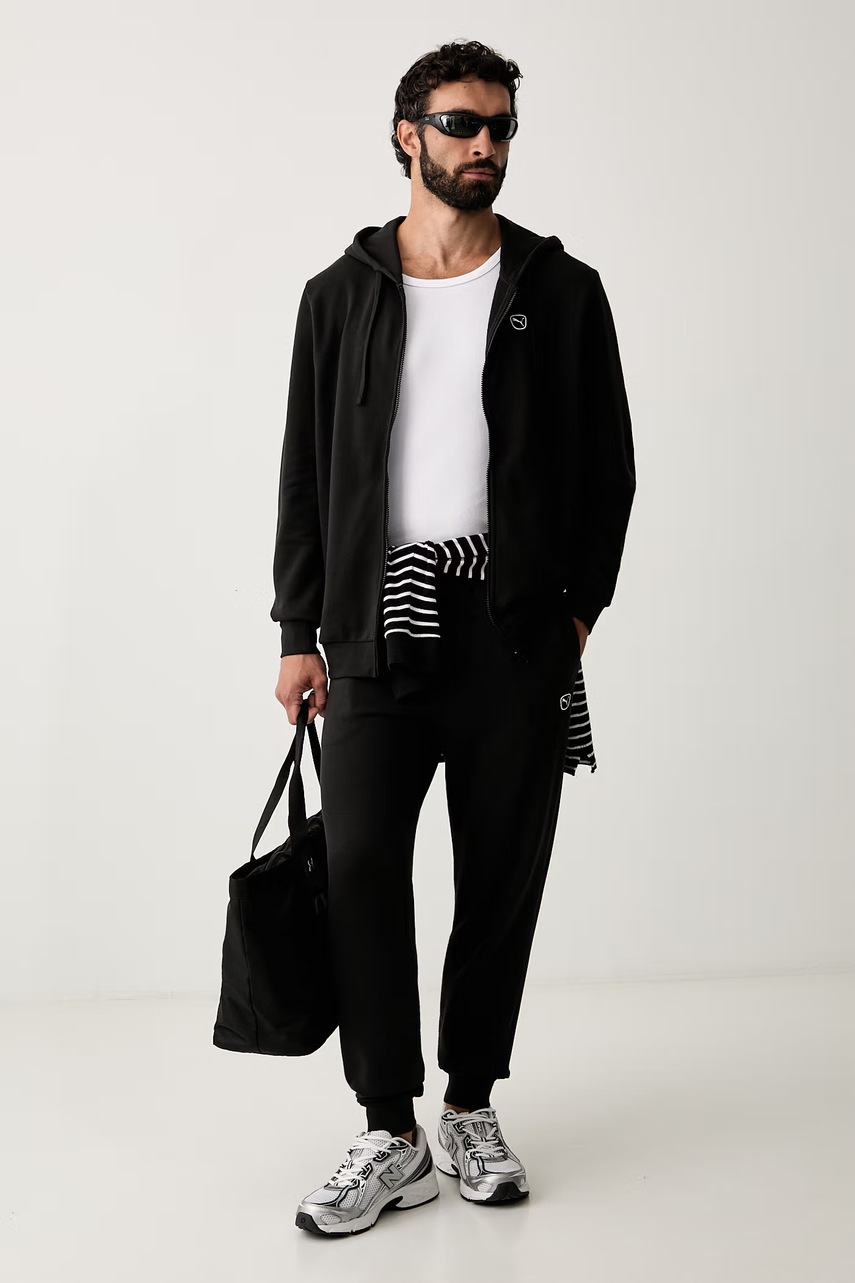 Puma teplákový set pánský bavlněný Essentials Elevated (obrázek 4)