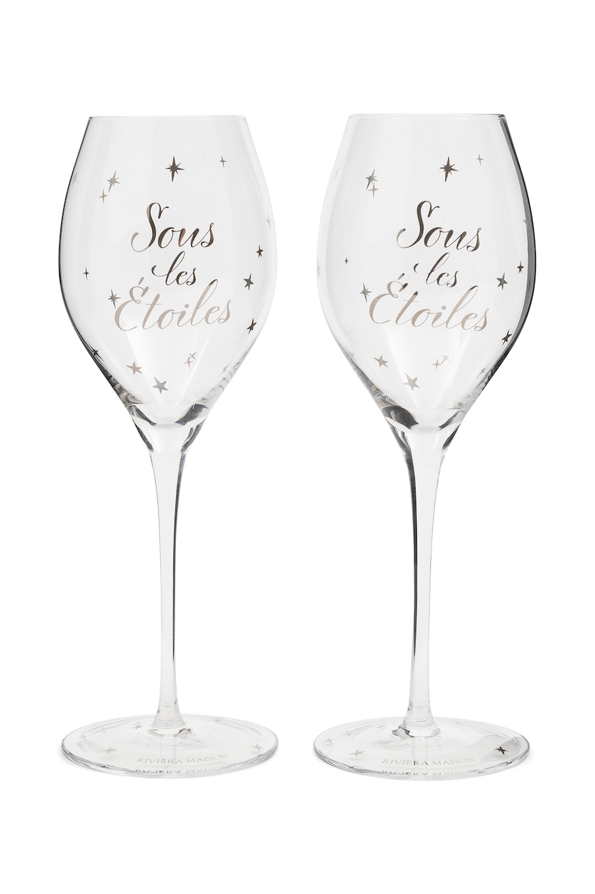 Riviera Maison  set pivskih čaša od stakla 2-pack