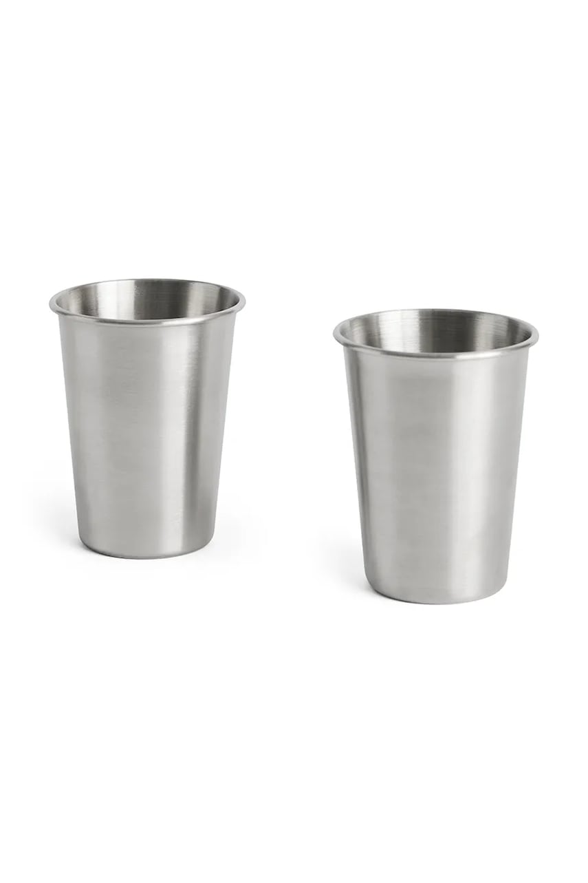 HAY Σετ κούπες από ανοξείδωτο χάλυβα 10 x 8,3 cm