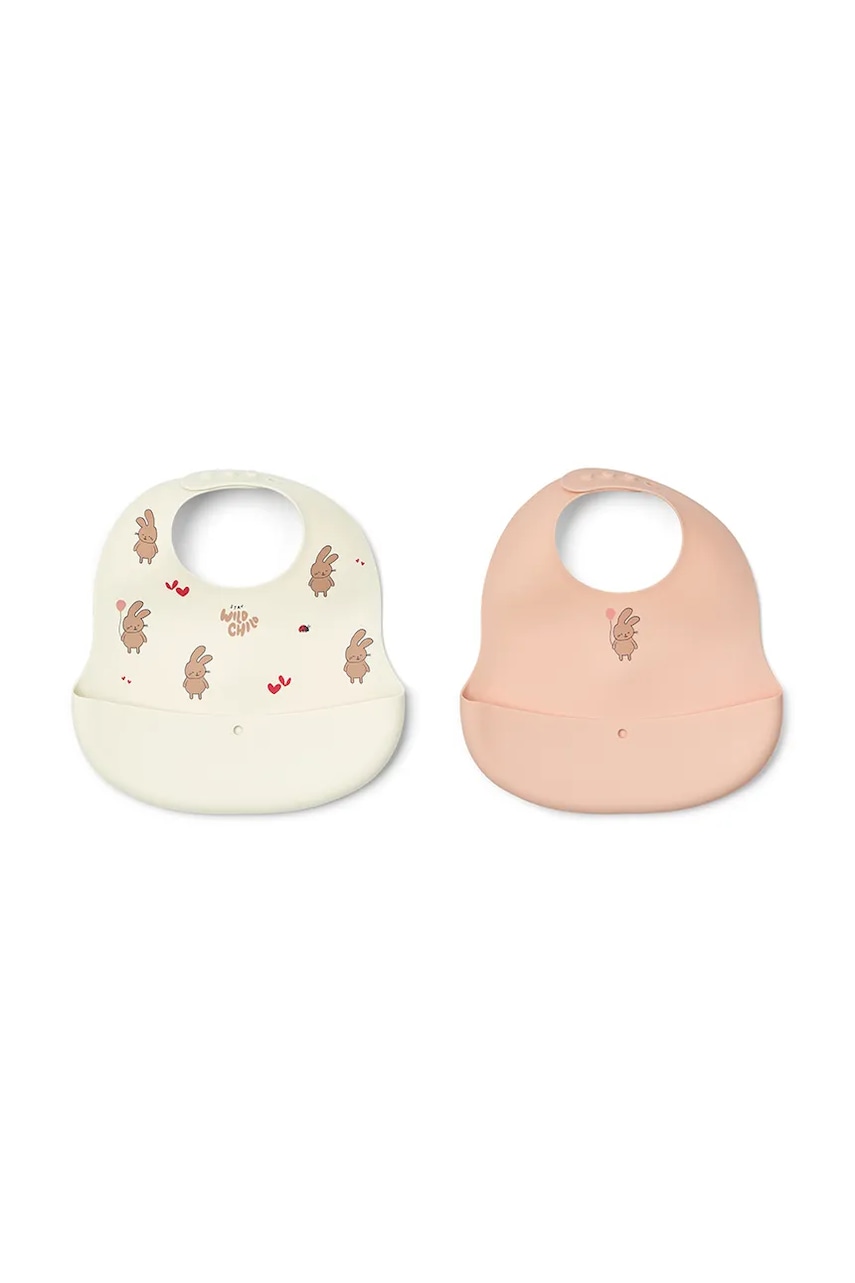 Liewood  podbradník dojčenský Ember Printed Bib 2-pack