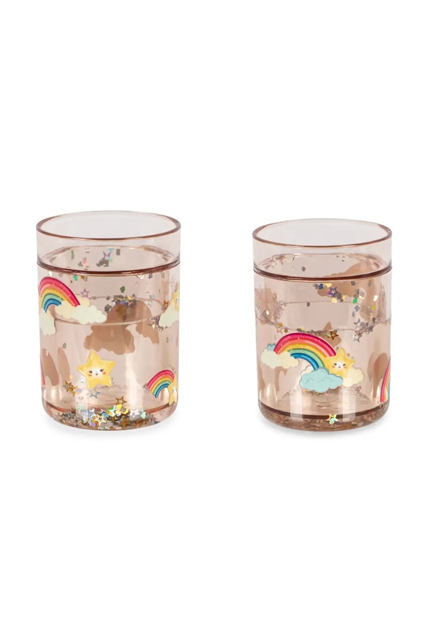Konges Sløjd  sada pohárov detská 2 PACK GLITTER CUPS