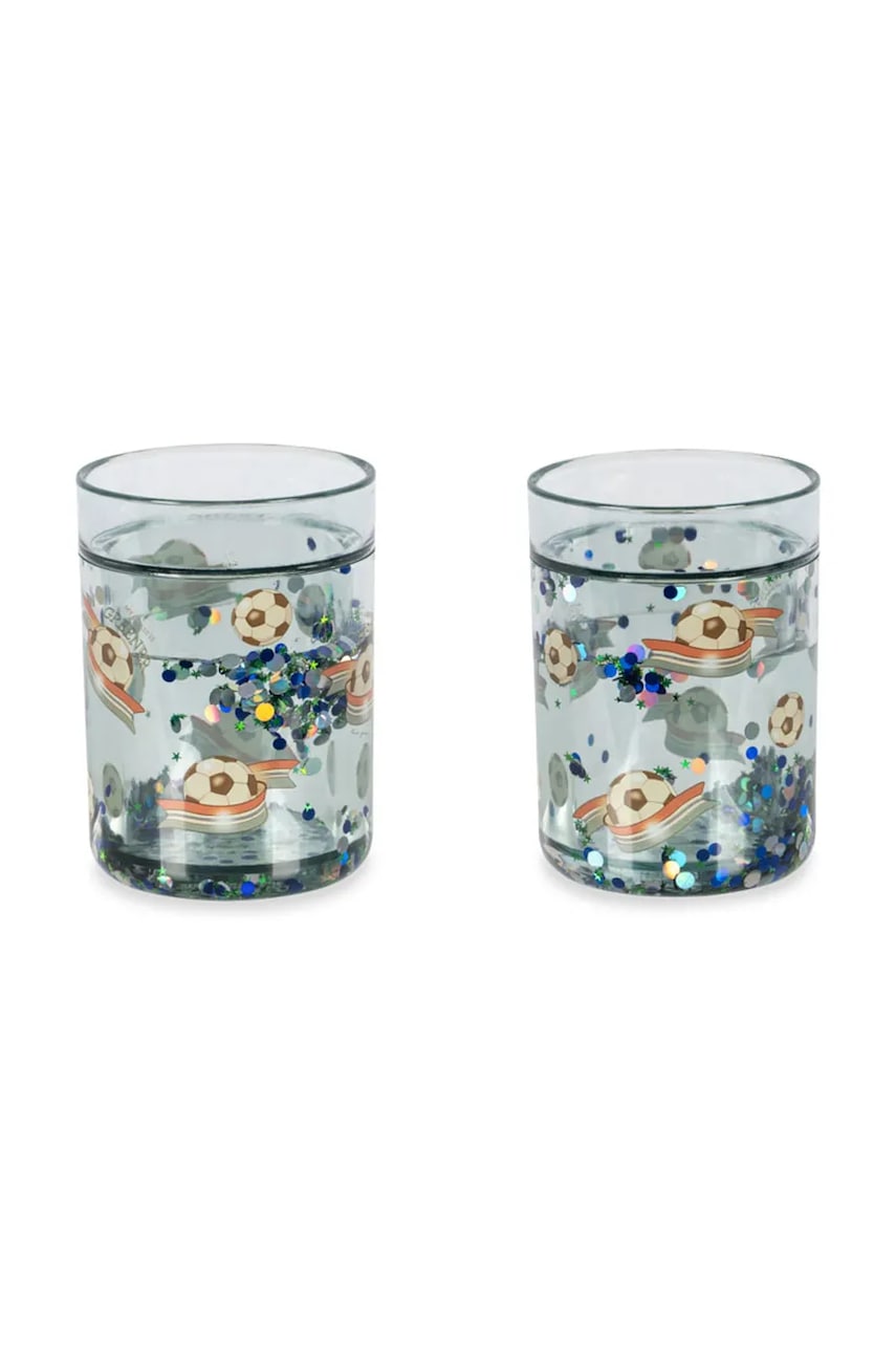 Konges Sløjd  sada pohárov detská 2 PACK GLITTER CUPS