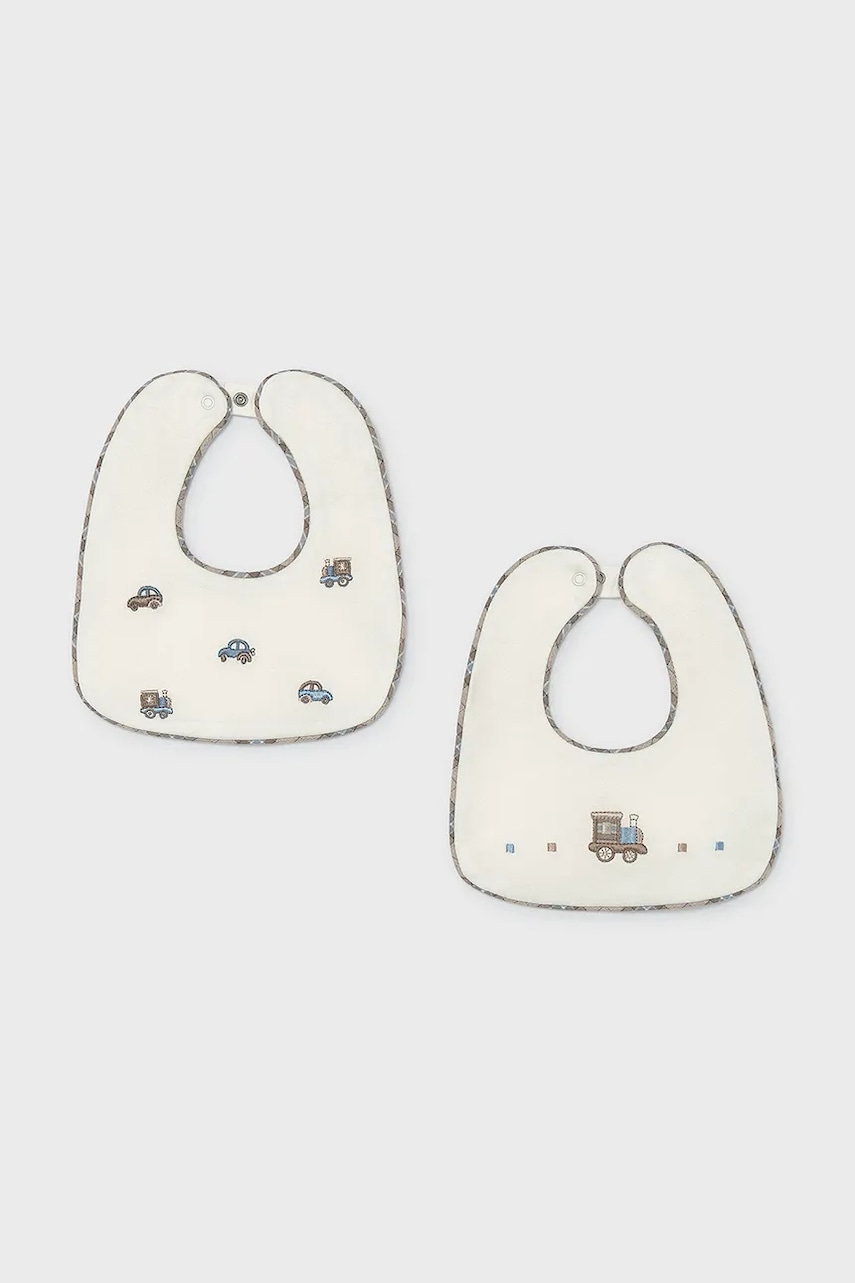 Mayoral Newborn podbradnik za djecu pamučni 2-pack