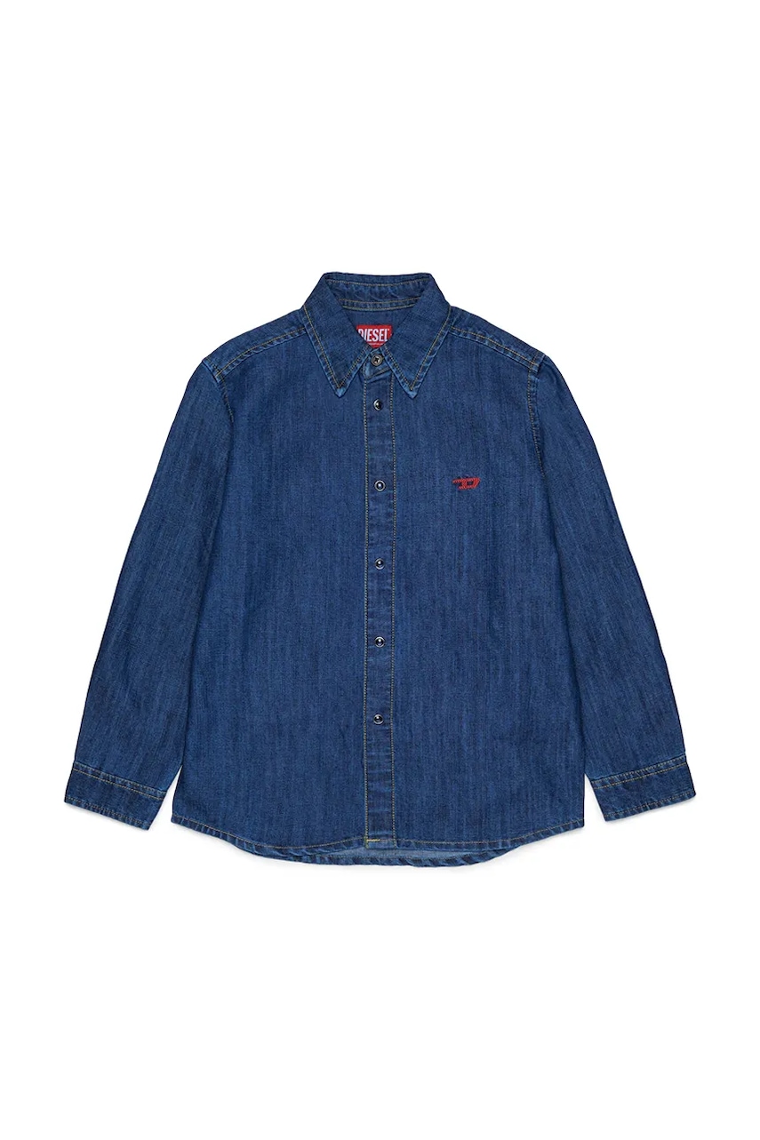Diesel cămașă pentru copii din bumbac CSIMPLY-OVER SHIRT