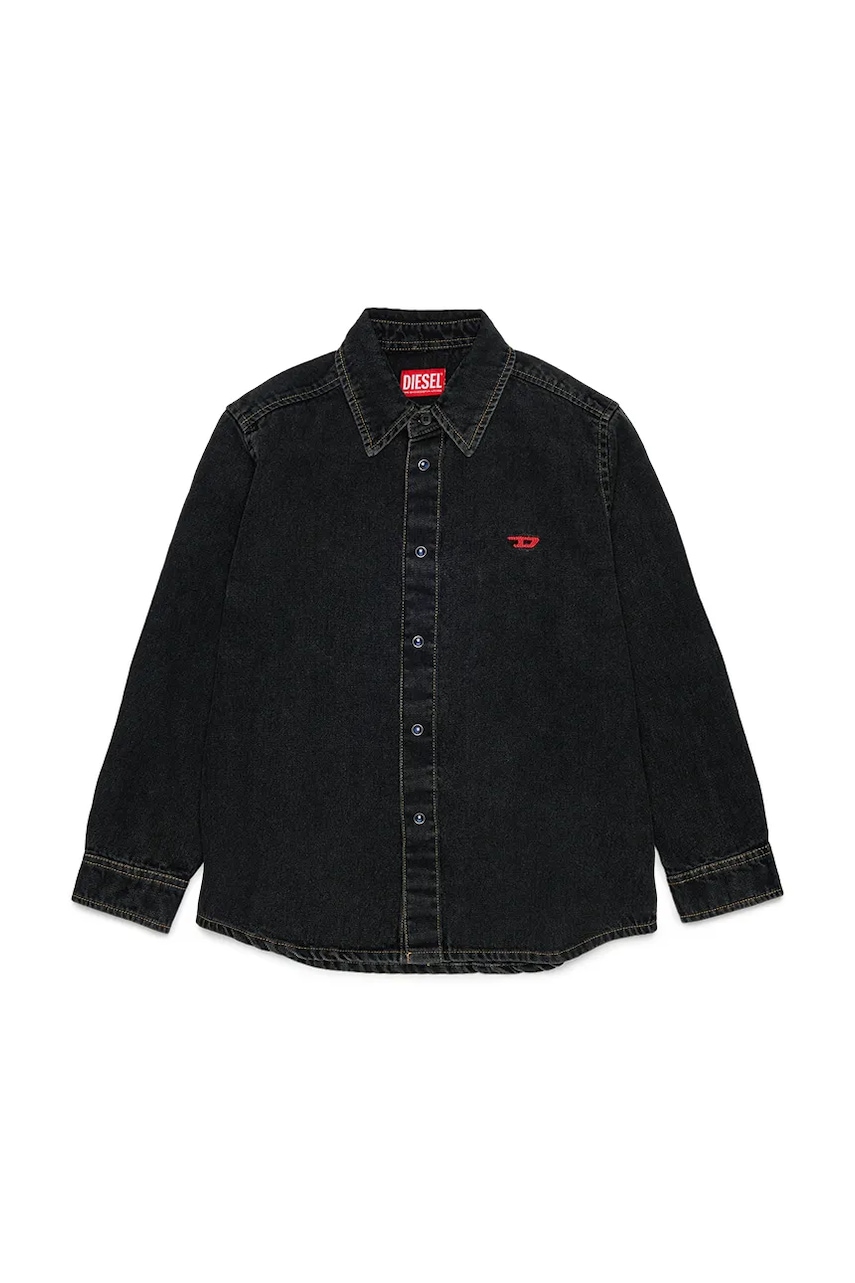 Diesel cămașă pentru copii din bumbac CSIMPLY-OVER SHIRT