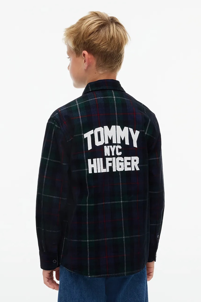 Tommy Hilfiger  košeľa detská menčestrová