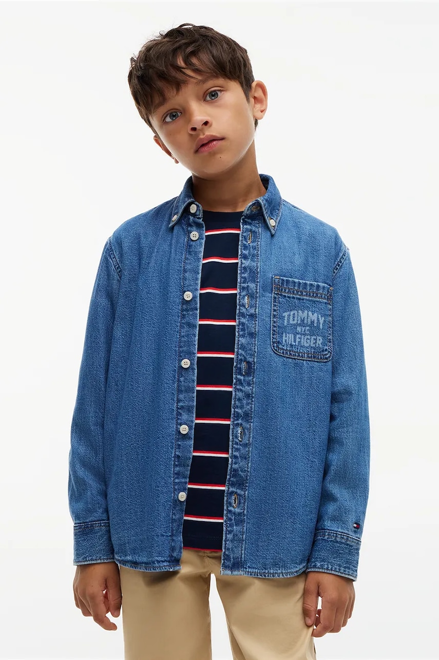 Tommy Hilfiger  košeľa detská bavlnená