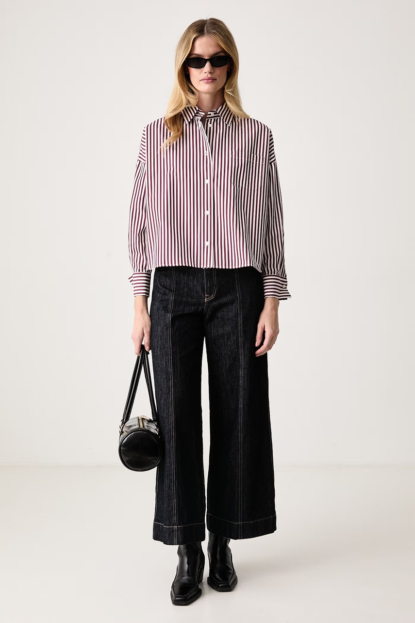 Weekend Max Mara  риза дамска от памук WKDOVATTA