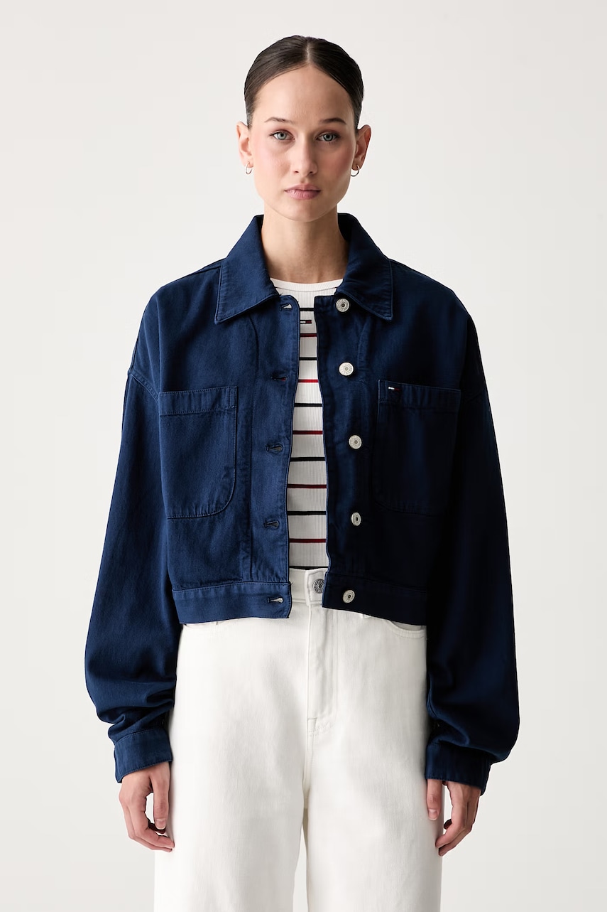 Tommy Jeans koszula damska bawełniana