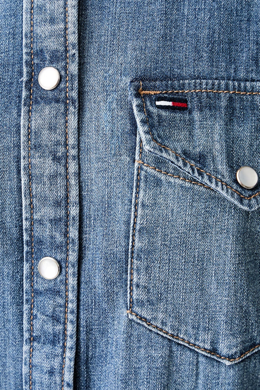 Tommy Jeans košeľa dámska rifľová