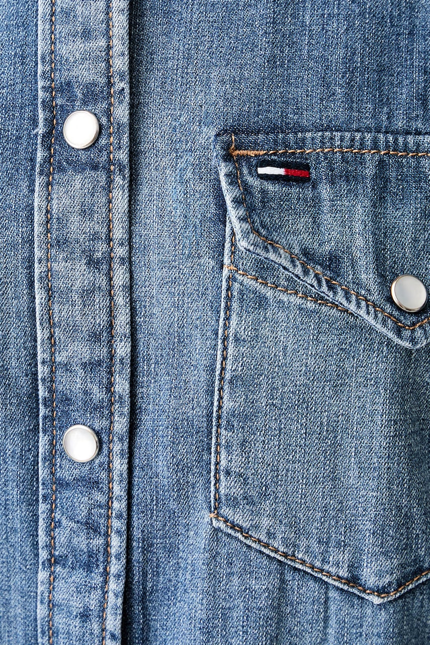 Tommy Jeans košeľa dámska rifľová