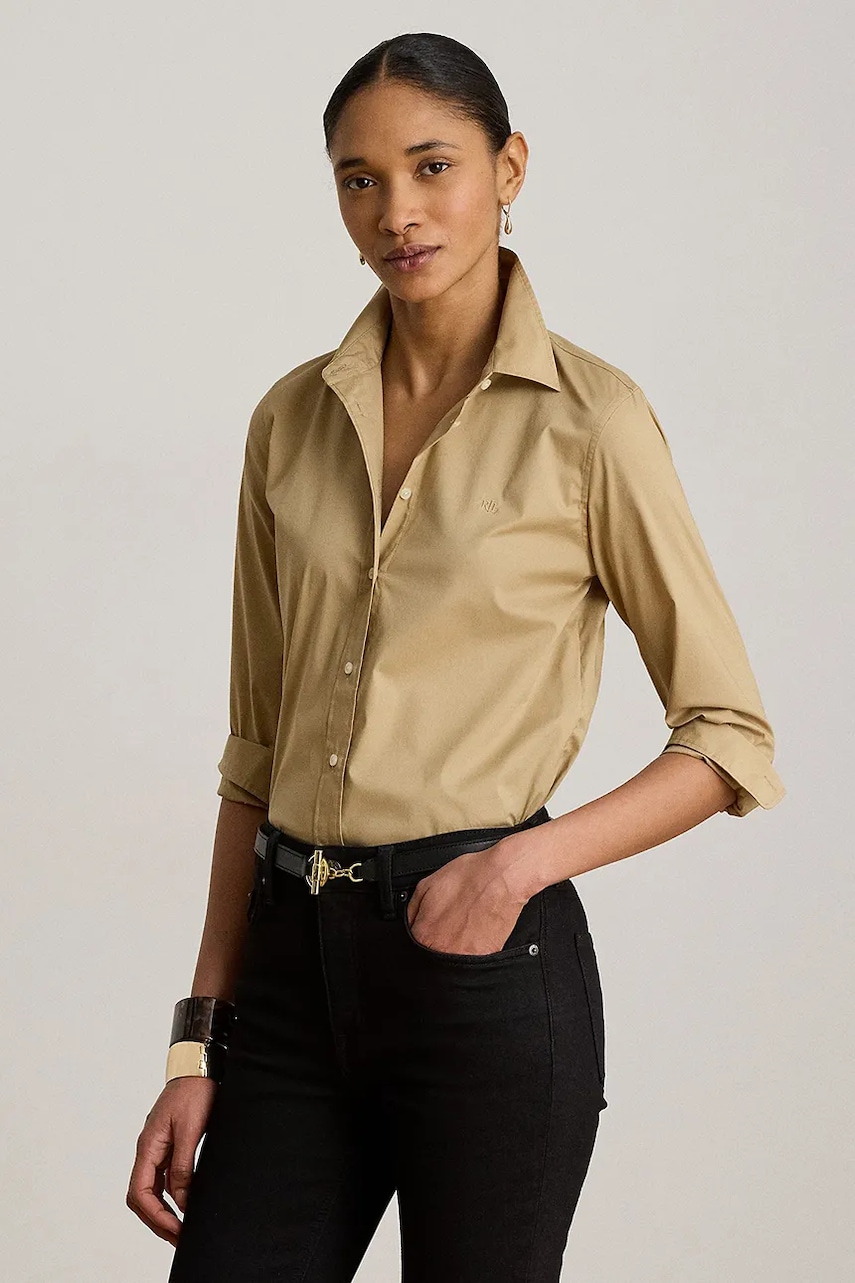 Lauren Ralph Lauren koszula damska z bawełną