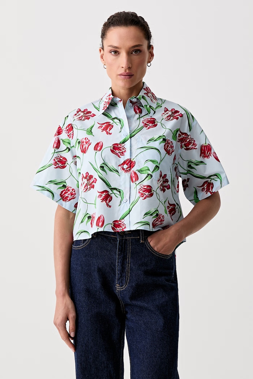 Kenzo camasa pentru femei, din bumbac
