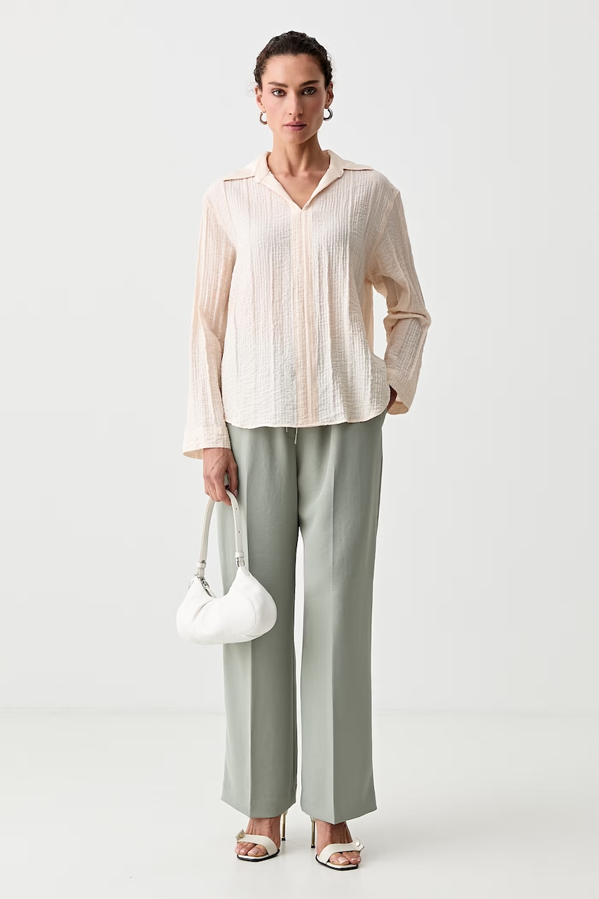 Calvin Klein blúzka dámska s viskózou