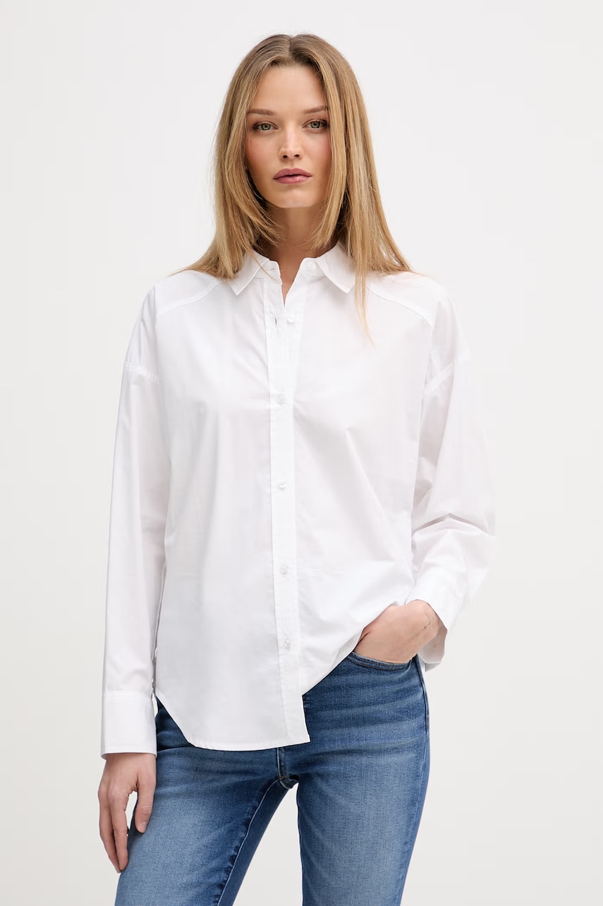 DKNY cămașă de damă din bumbac