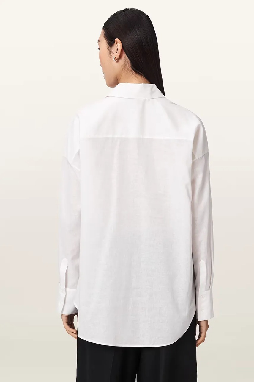 AllSaints AllSaints πουκάμισο γυναικείο με λινό SPARROW - 2