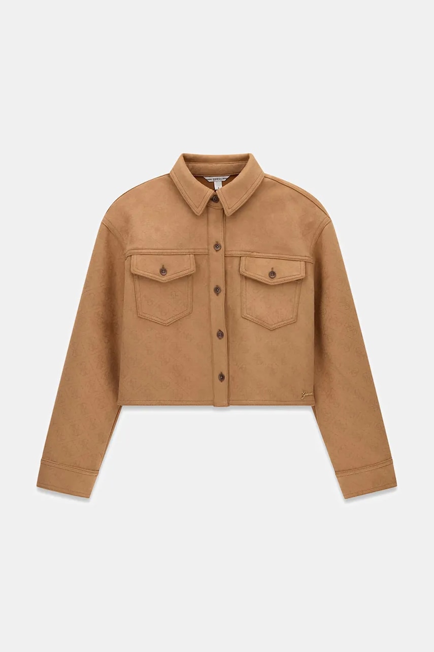 Guess  cămașă pentru copii din bumbac cu elastan