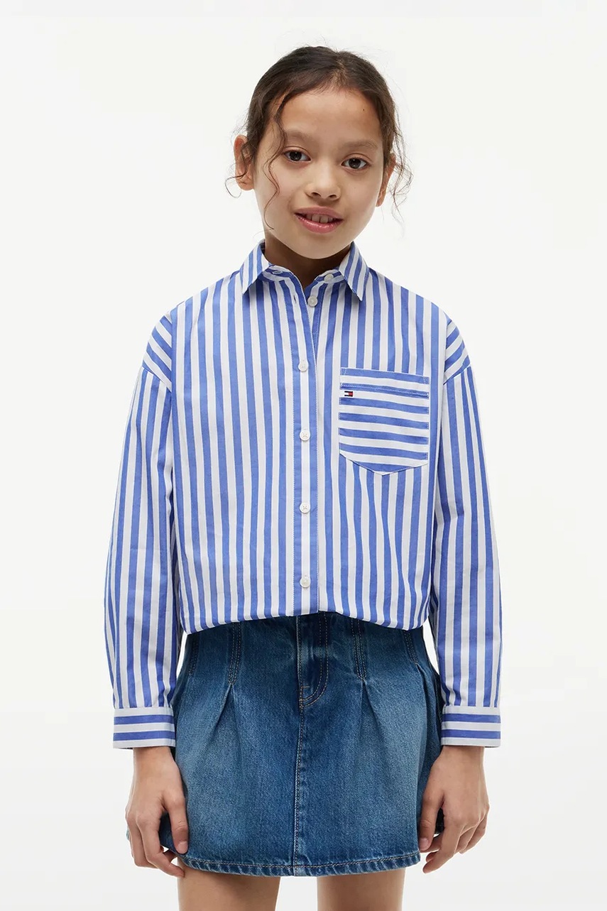 Tommy Hilfiger cămașă pentru copii din bumbac