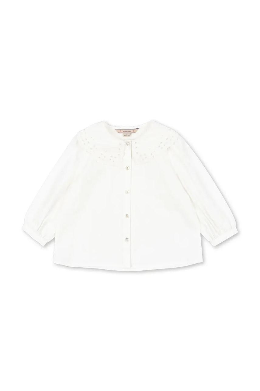 Konges Sløjd  bluză tip cămașă pentru copii din bumbac RILO COLLAR SHIRT GOTS