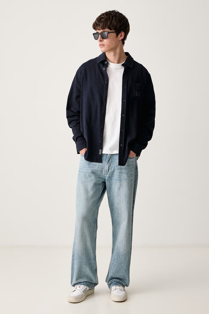 Guess Jeans  риза мъжка от памук